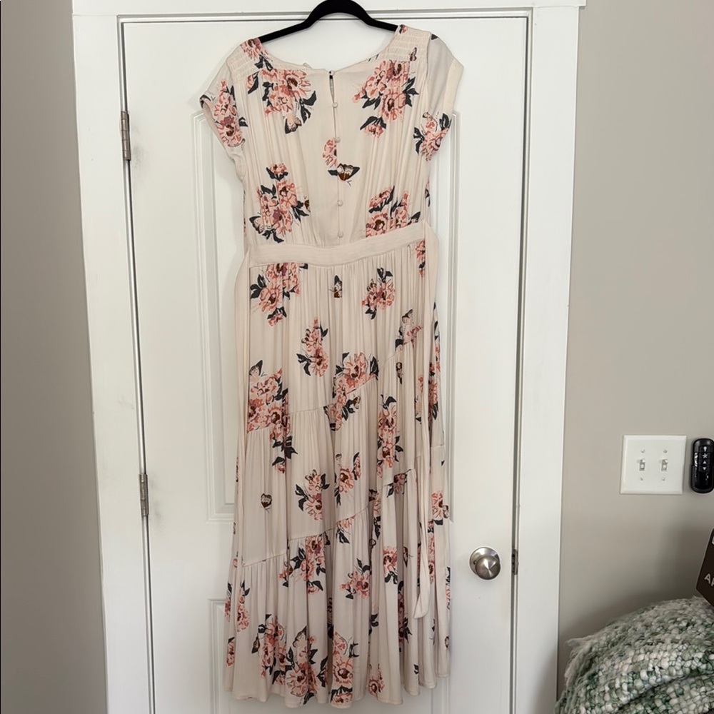 Free People Floral Cream Maxi Dress - Picture 5 of 5